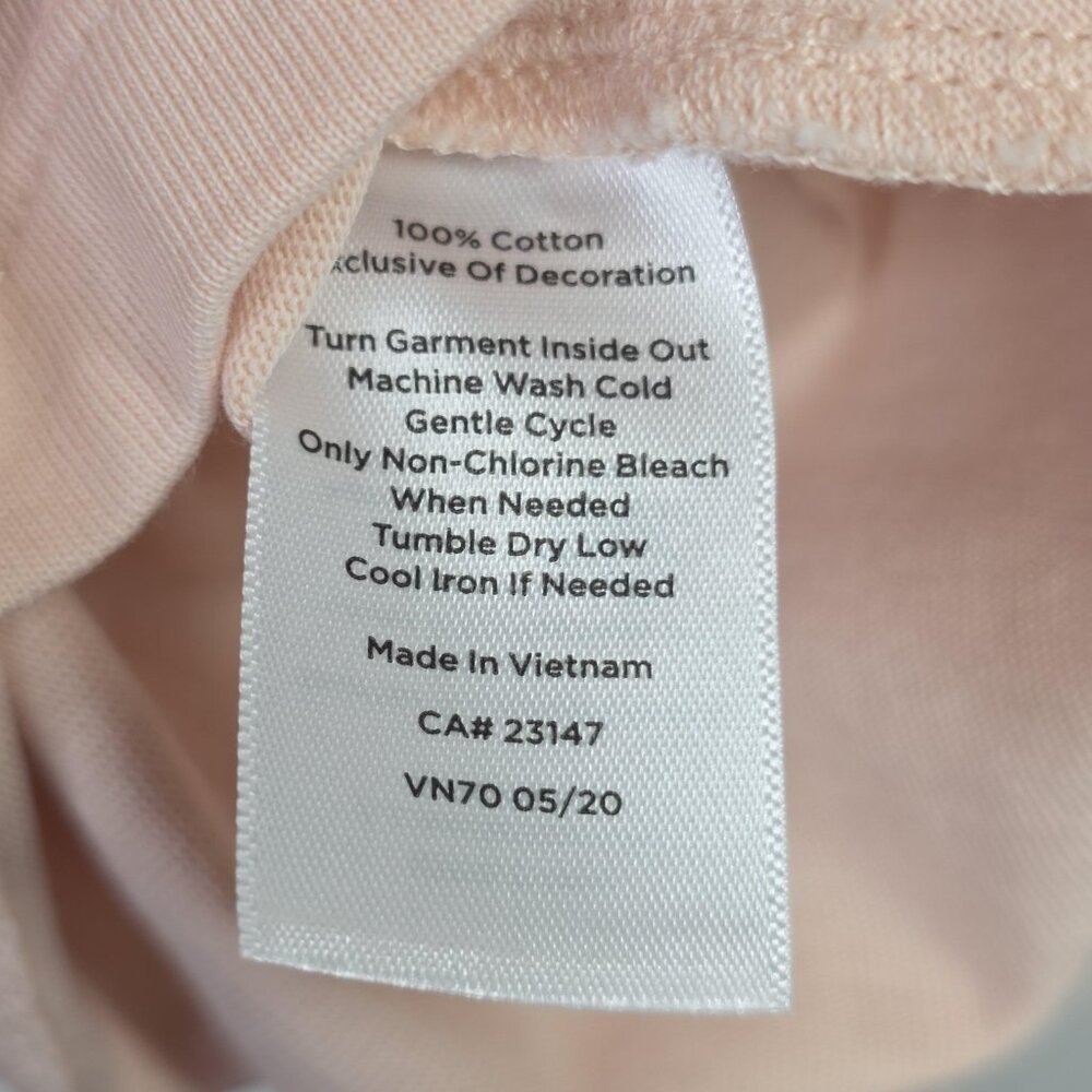 Talbots Shirt Womens Medium Pink Fox Embroidered Graphic Cotton Top Fox Hunt - Picture 12 of 12